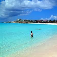 Mullet Bay Beach